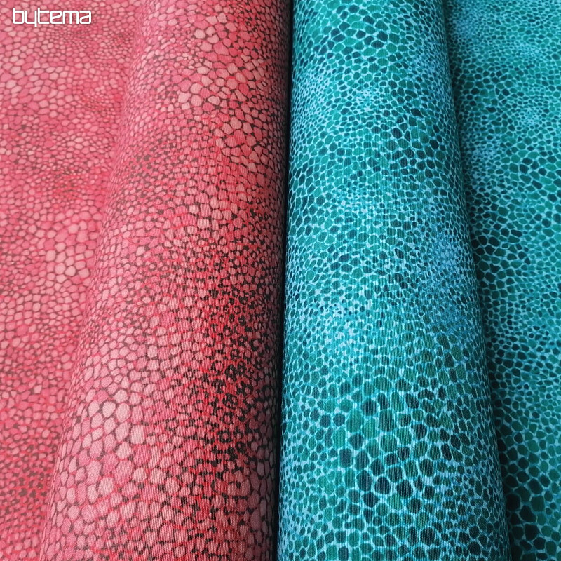 Decorative fabric Wanita salmon dark