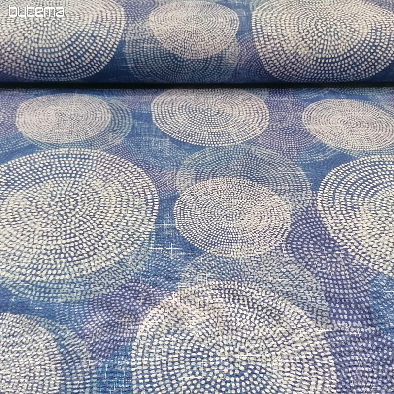 Decorative fabric Mikala circles