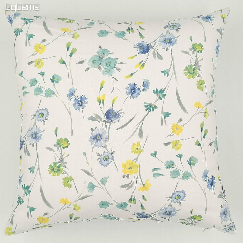 Cushion cover Twister jardins C02 turquoise