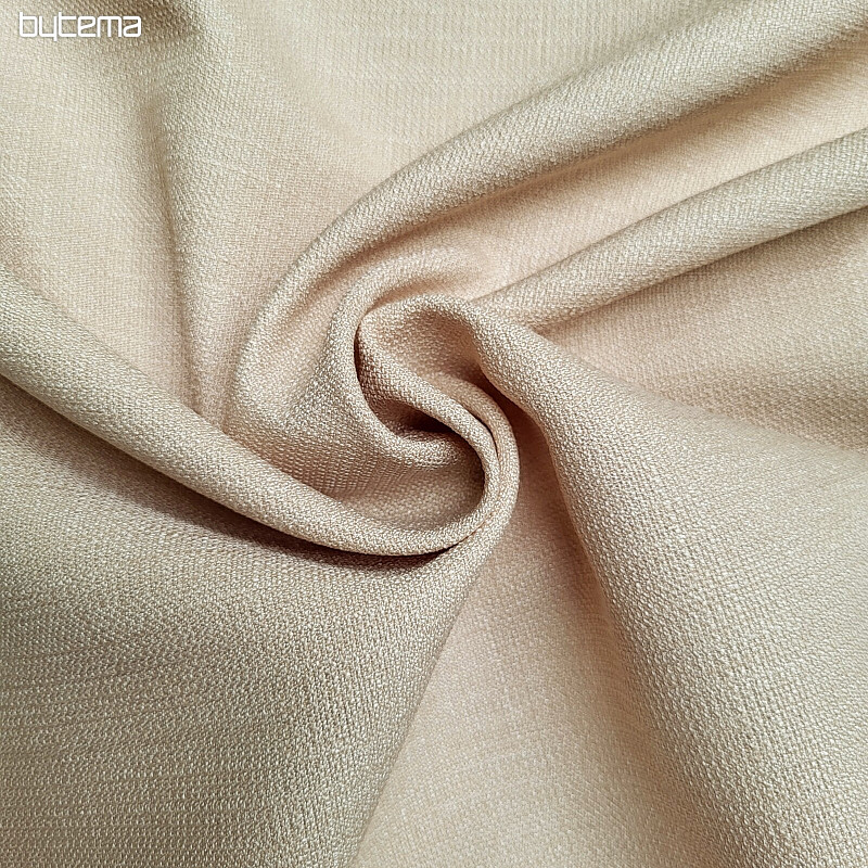 One-color designer decorative fabric GERSTER 7650 SV. BEIGE 23