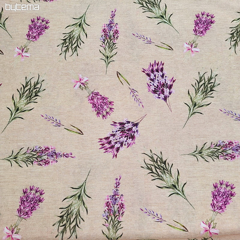 Decorative fabric HIPATIA LAVENDER