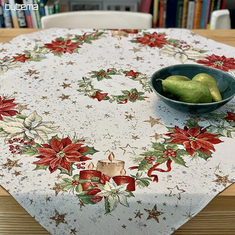 Tapestry tablecloth and shawl CANDLES ON THE STARS