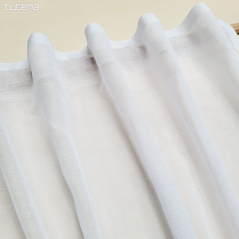 Finished luxury curtain GERSTER 11334 WHITE II