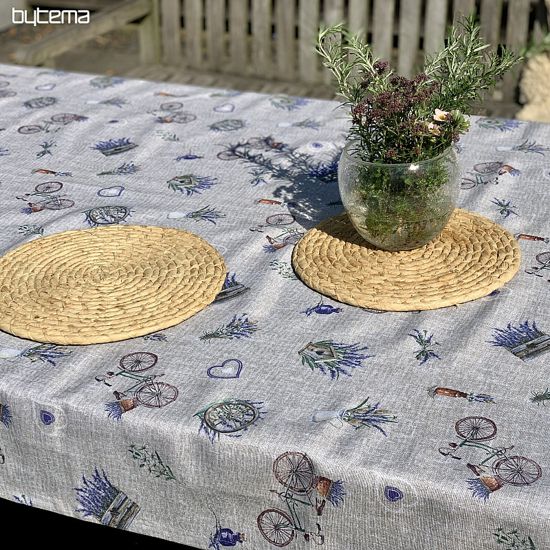 Tablecloth LAVENDER ROUND