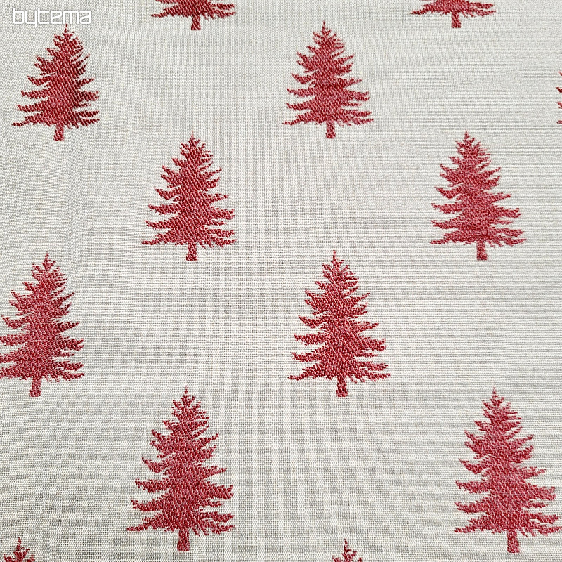 Luxury decorative fabric APPIANO RED