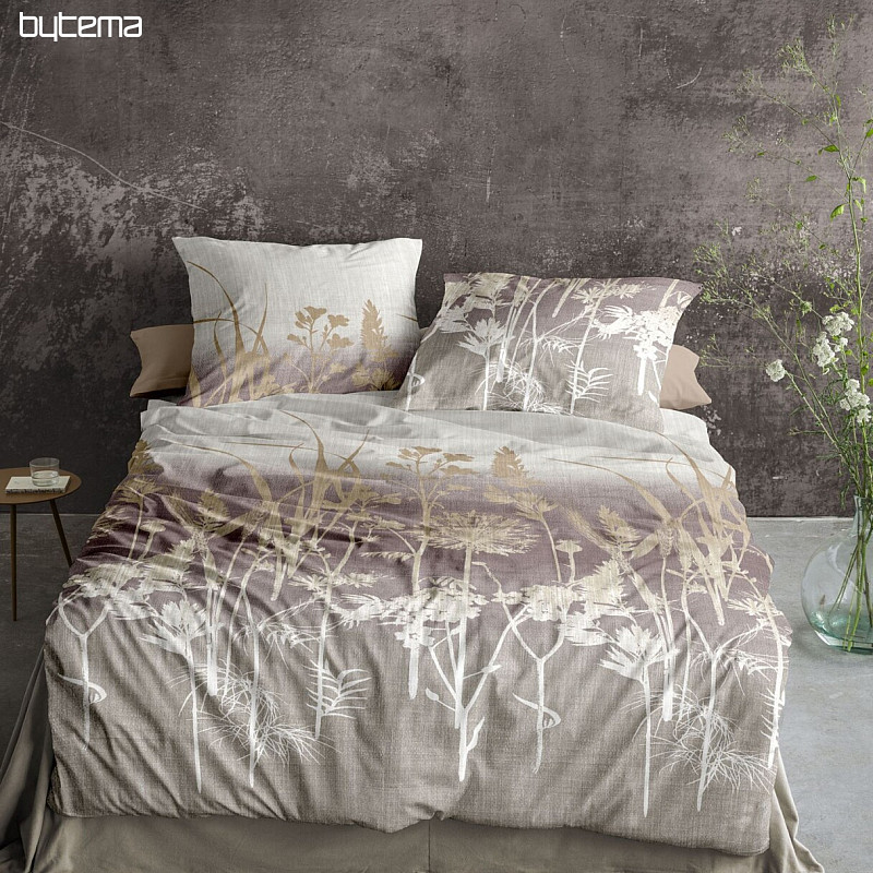 IRISETTE luxury cotton satin WAVE 8568-60 beige