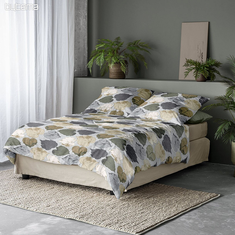 Luxury flannel bedding IRISETTE KOALA 90 gray