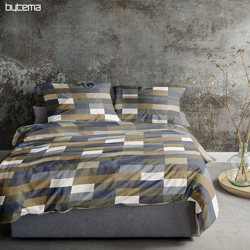 Flannel bedding IRISETTE KOALA 8534-90 brown blue