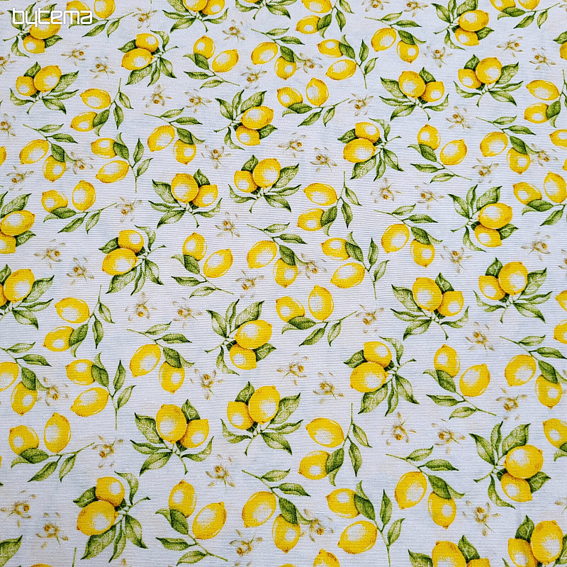 Decorative fabric LEMONS