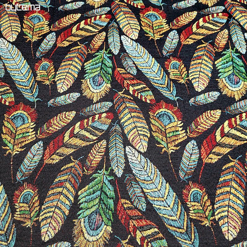 Decorative fabric NAVAHO black