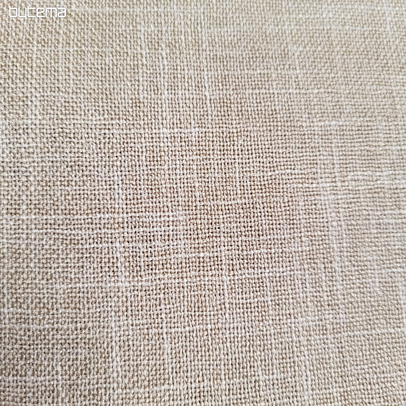 Luxury one-color designer decorative fabric GERSTER 77049/870 LIGHT BEIGE