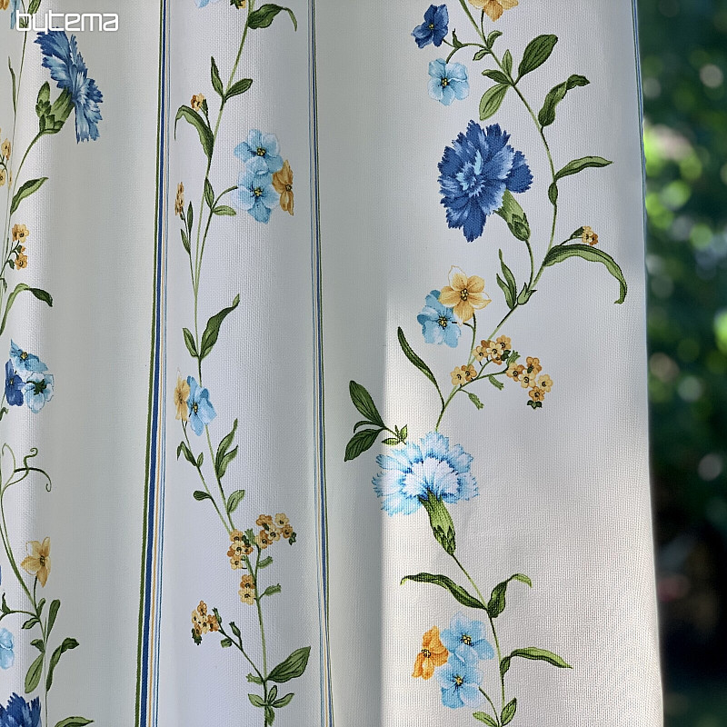 Finished curtain for loops COUNTRY GARDEN