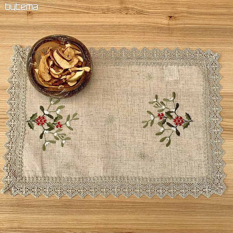 Placemat MISTLET lace