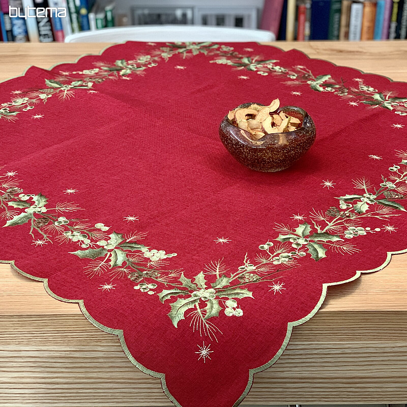 MISTLET GREEN tablecloth and oval tablecloth