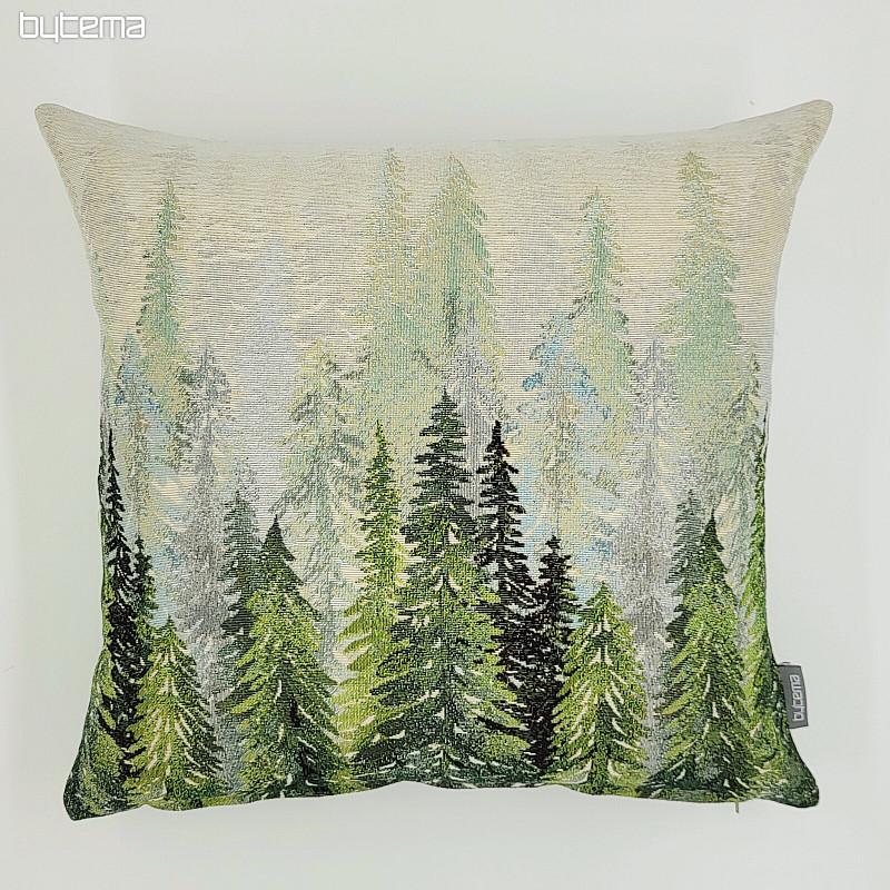 Forest tapestry pillow cover