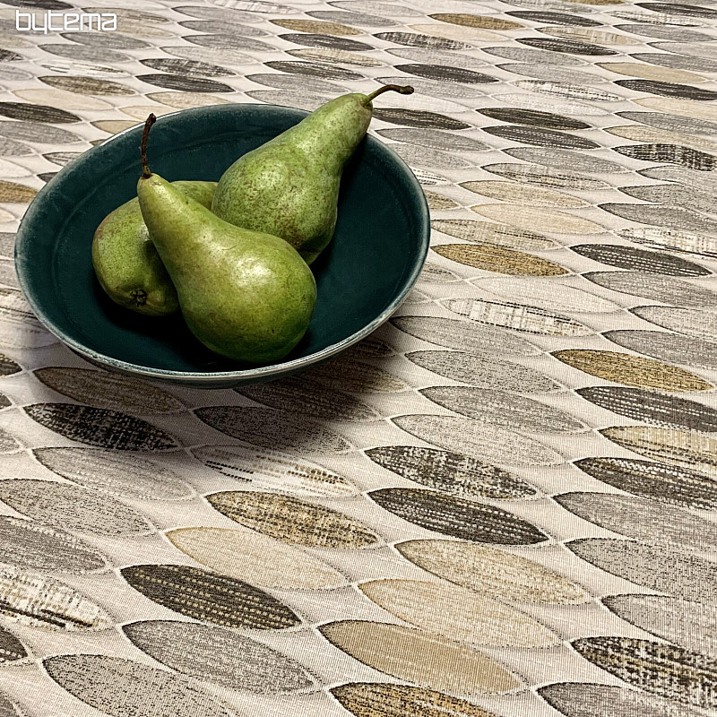 SURF BEIGE GRAY tablecloth