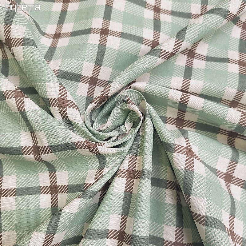 Cotton fabric NATHAN check