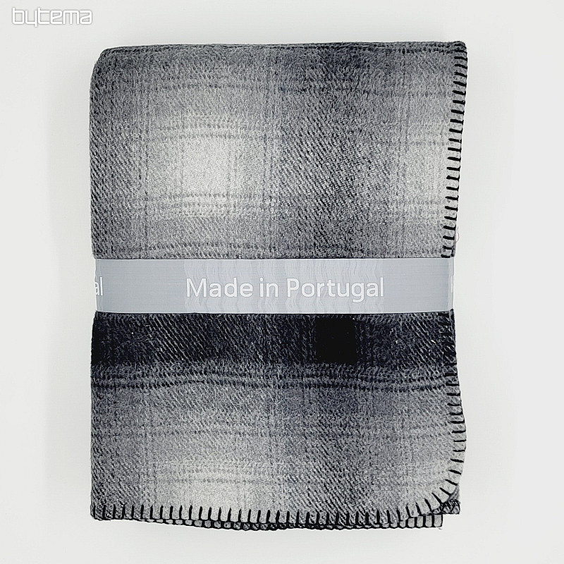 Luxury blanket GRAY CUBE