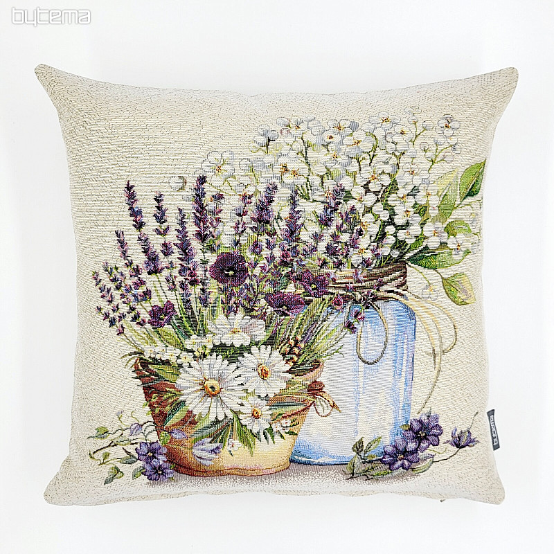 Tapestry cushion cover BEAUTY IN A FLOWER POT