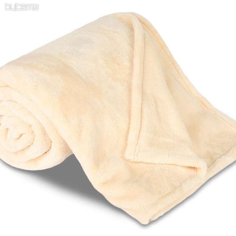 Blanket microflannel CREAM smooth