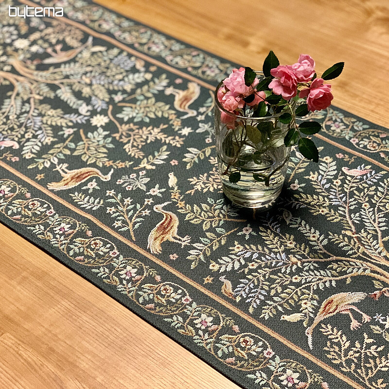 Tapestry tablecloth and scarf WILLIAM MORRIS green