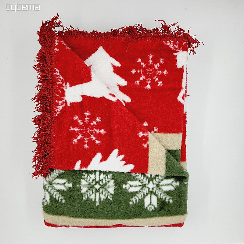 Reindeer Christmas blanket