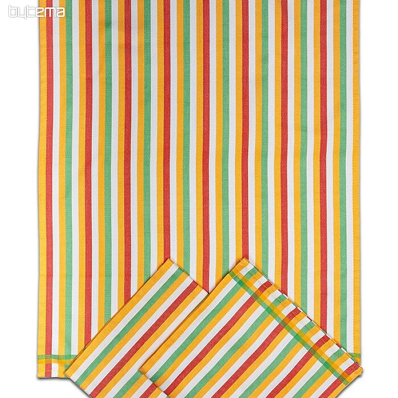 Bamboo Towels COLORFUL STRIPES 3 pcs