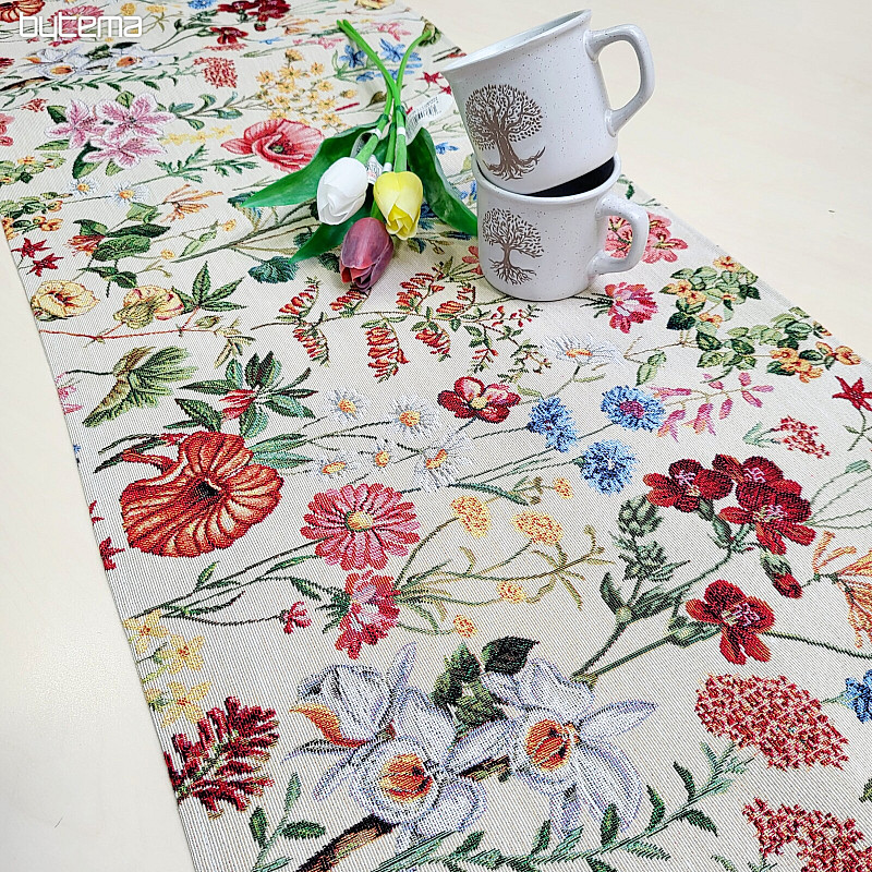 JOSEFÍNA tapestry tablecloth and scarf