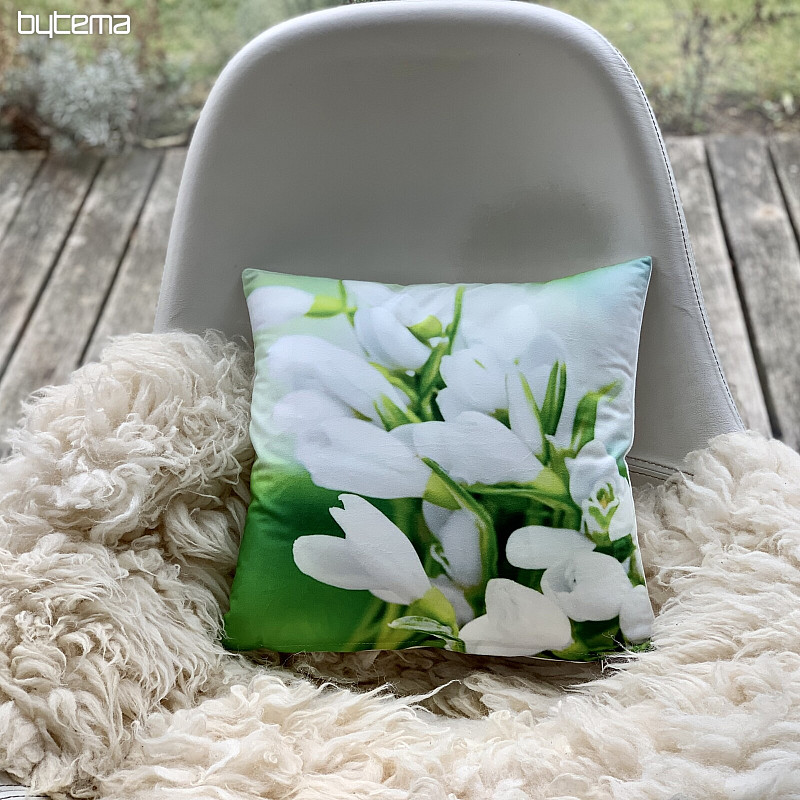 Pillowcase Snowdrops II.