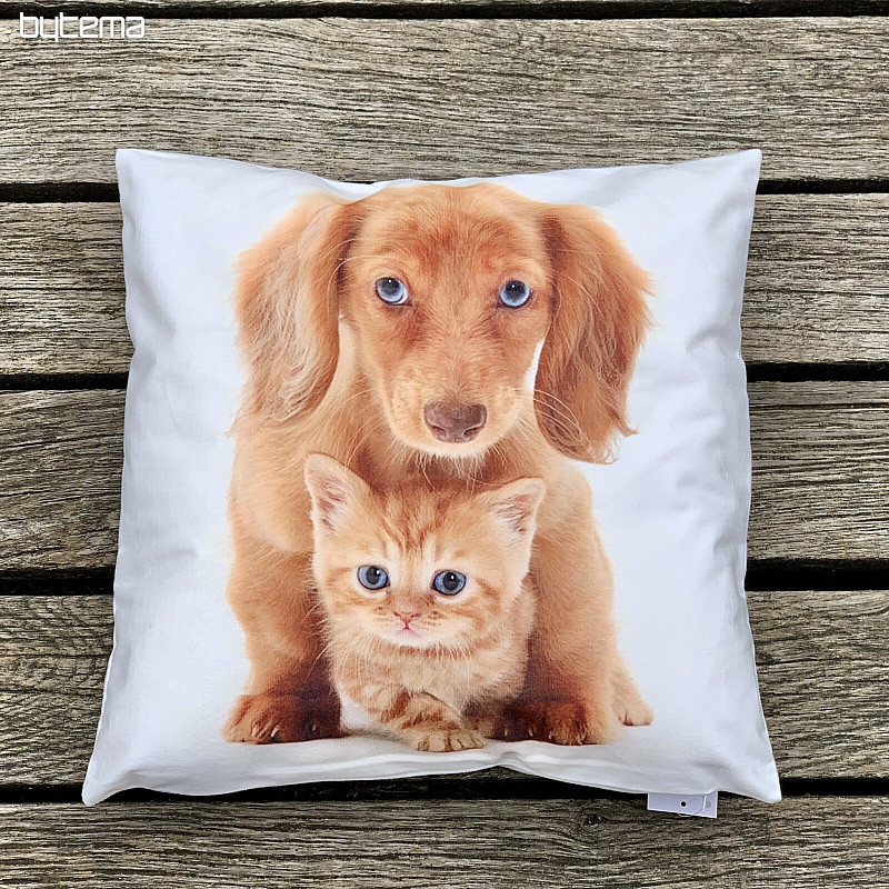 Dog and Cat Pillowcase