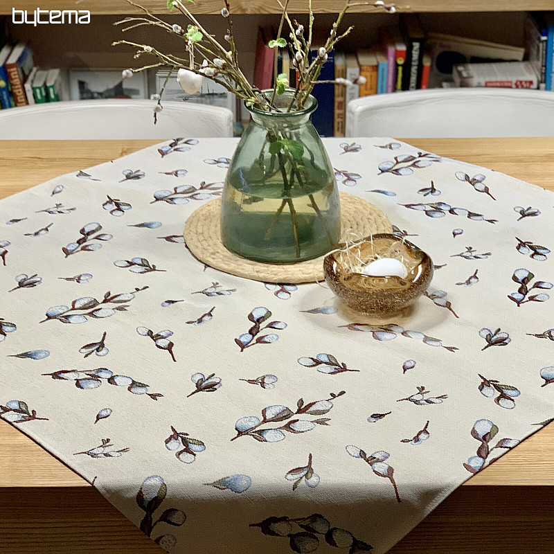 Tapestry tablecloth and scarf CATS JÍVA