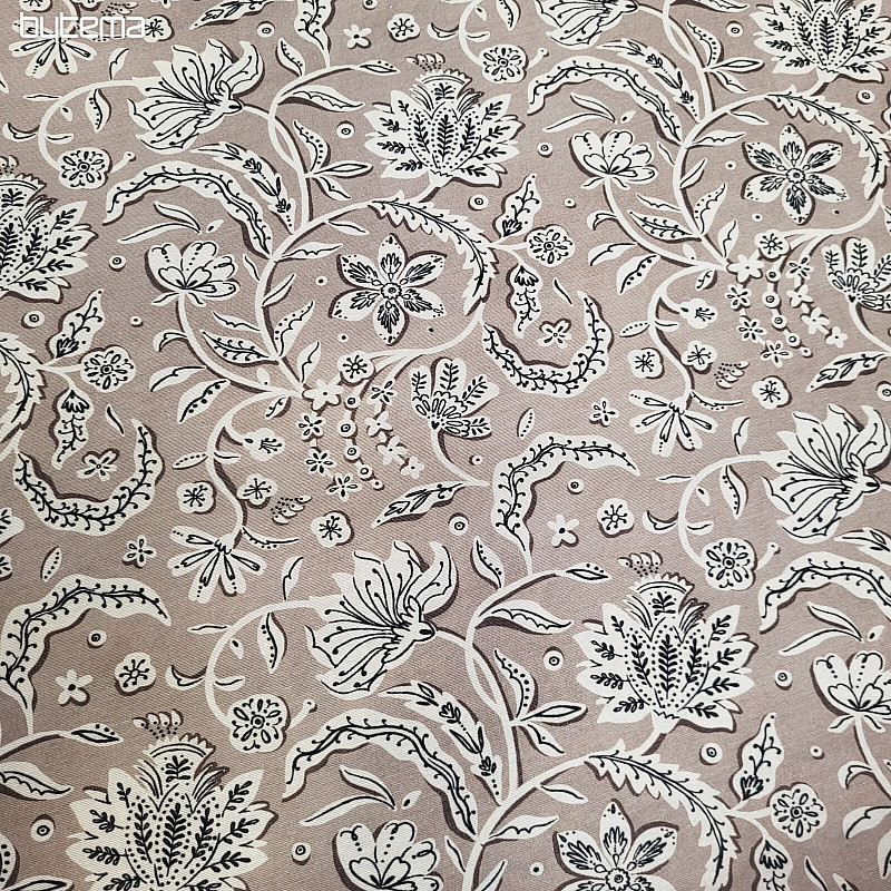 Decorative fabric MIRAZ ST. BROWN