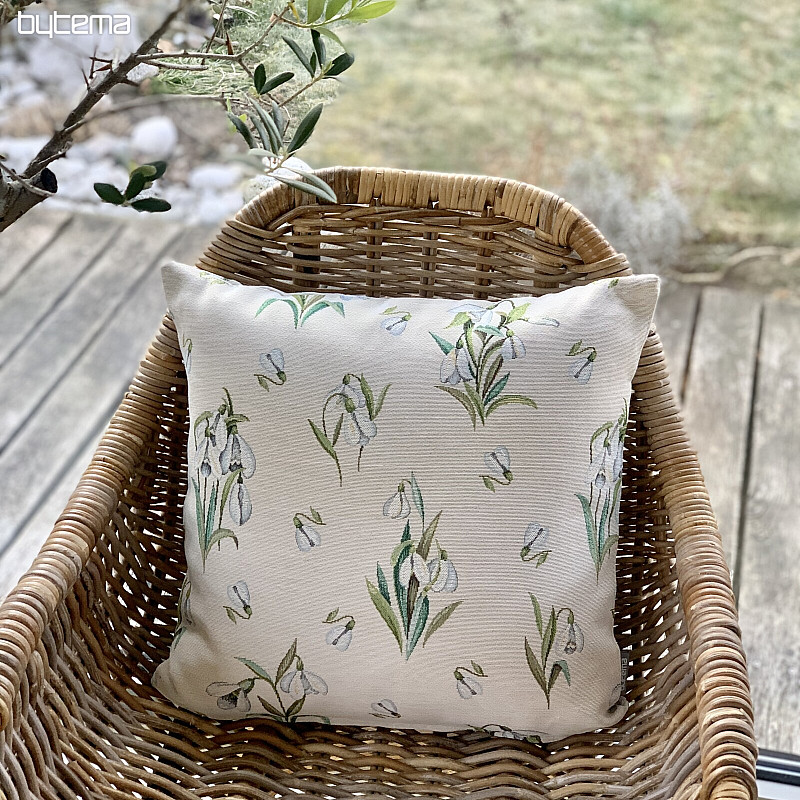 Tapestry pillowcase SNOWDROPS