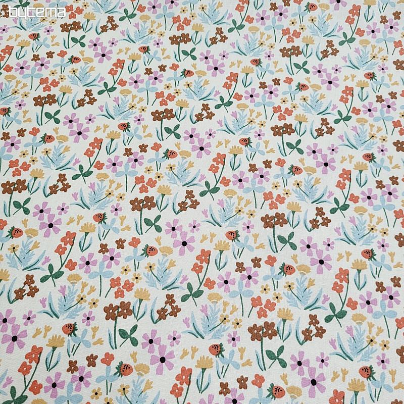 Cotton fabric MATILDA