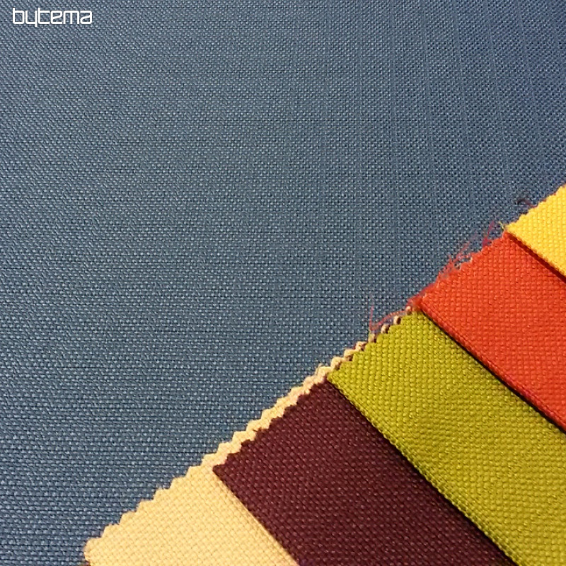 Decorative fabric Teflon bordo blue 160 cm