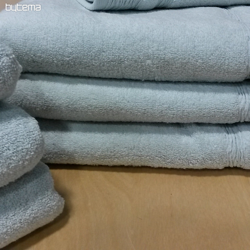 Luxurious towel EGERIA green-grey