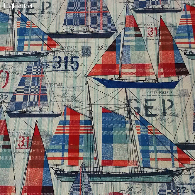 Decorative fabric CATBOAT