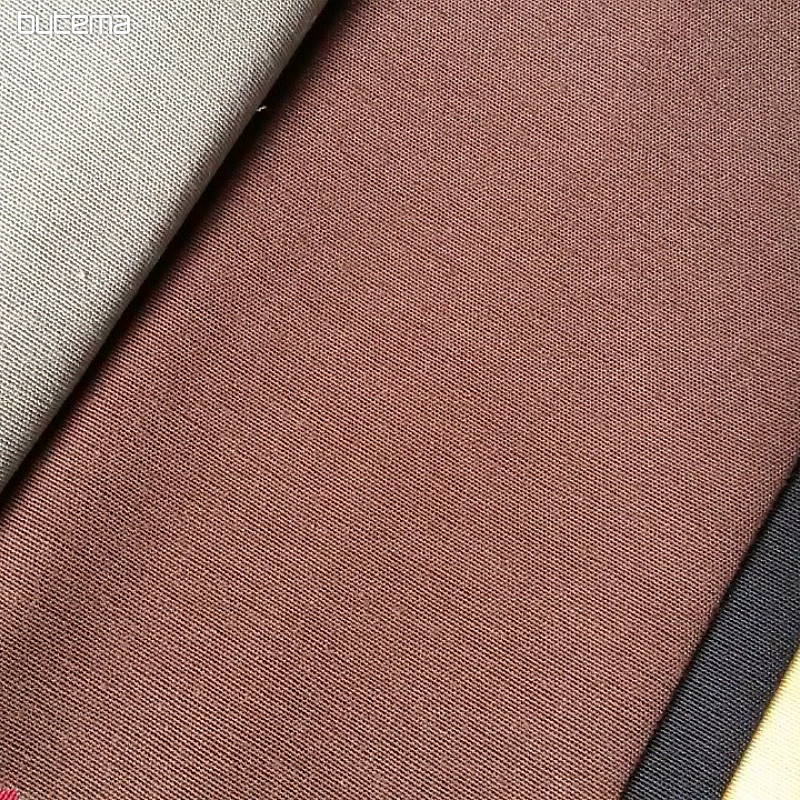 Unicolored decorative fabric LISO 106 brown