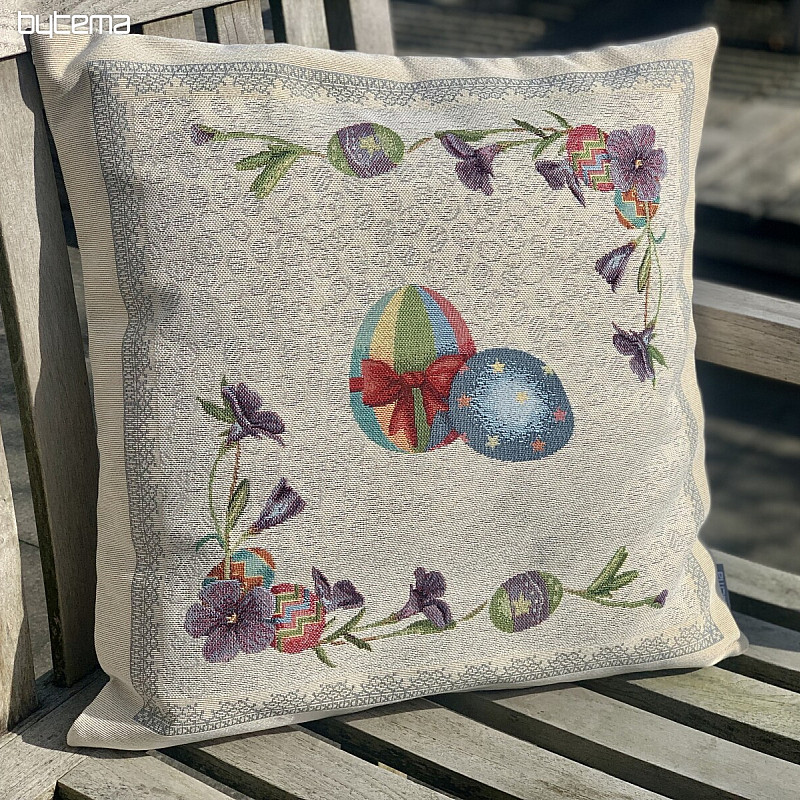 Tapestry pillow-case EASTER EGGS