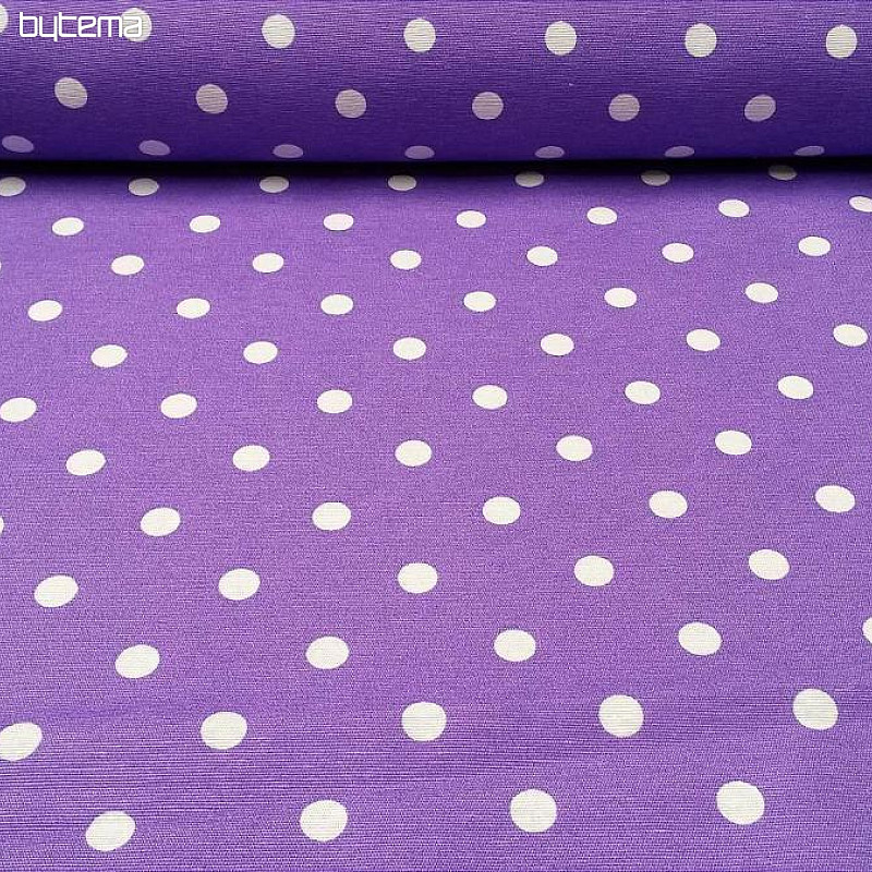 Decorative fabric polka dot NEO purple 302