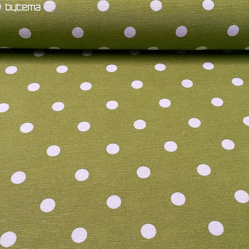 Decorative fabric dot NEO green 706