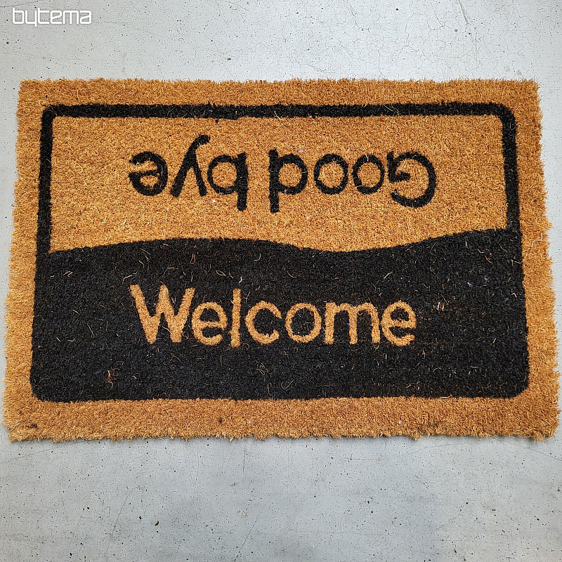 Doormat WELCOME/GOOD BYE