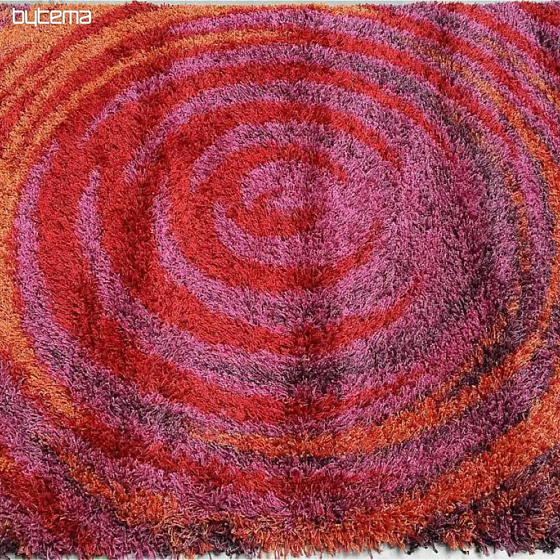 Rug SUPER SHAGGY circles