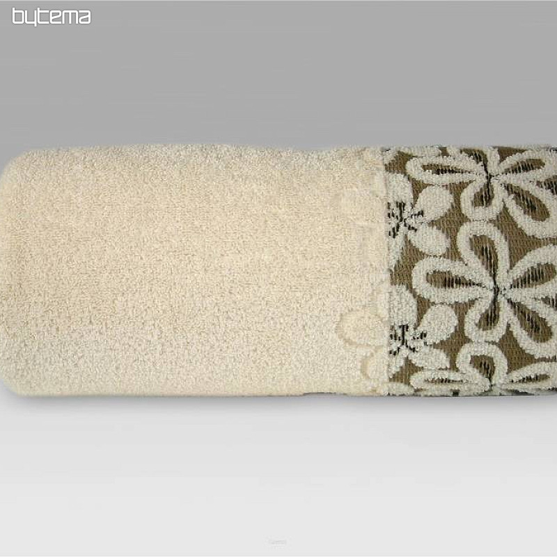 Luxury towel and bath towel BELLA cream