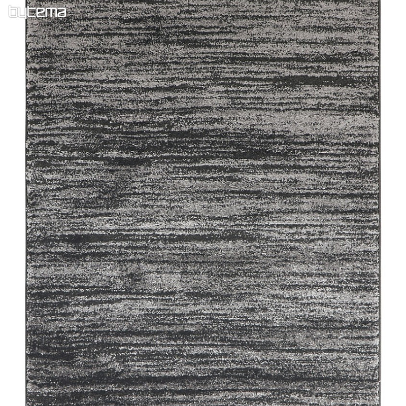 Piece carpet DOUX painting canvas wool gray