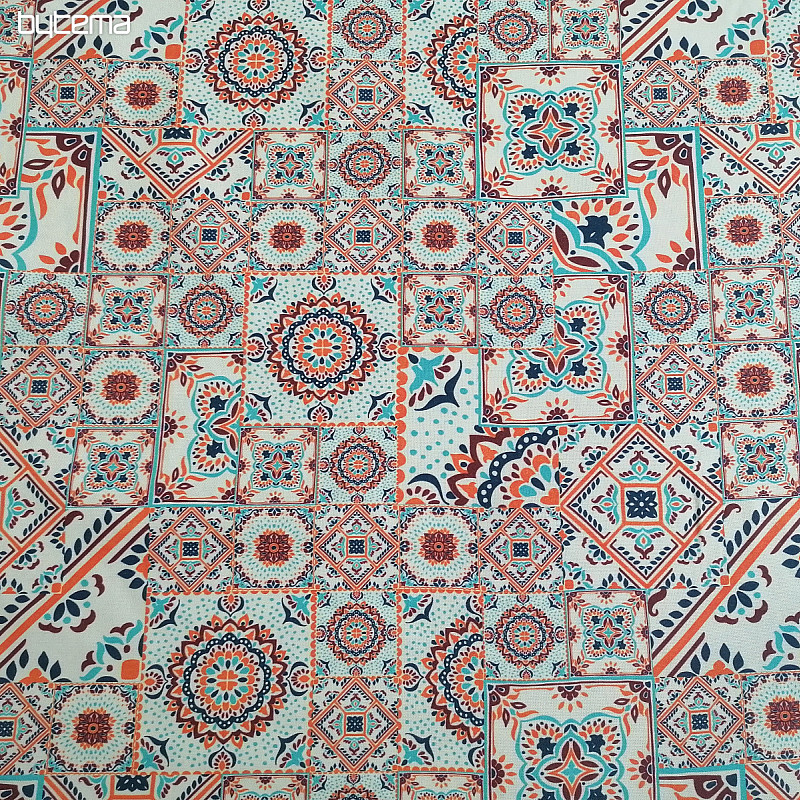 Decorative fabric Tile