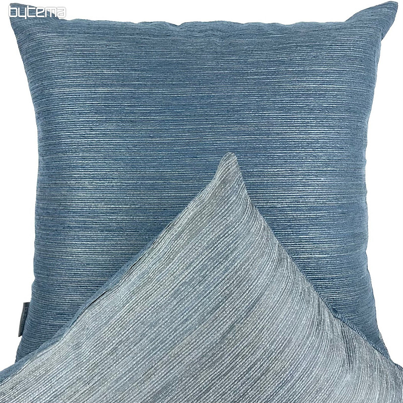 Chenille pillow-case ELIA greyblue