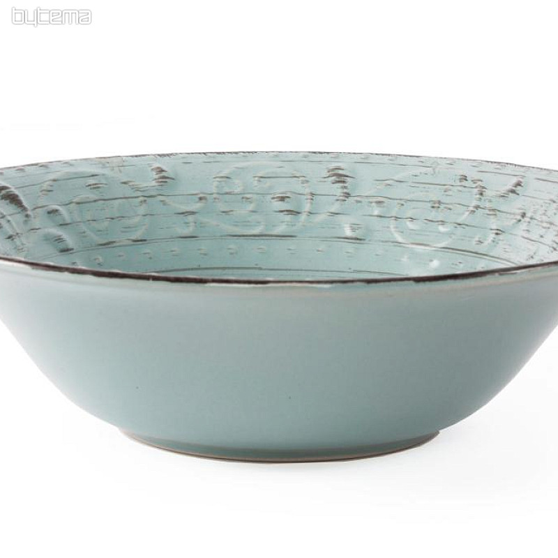 Bowl BLUE RELIEF 24.5x7cm