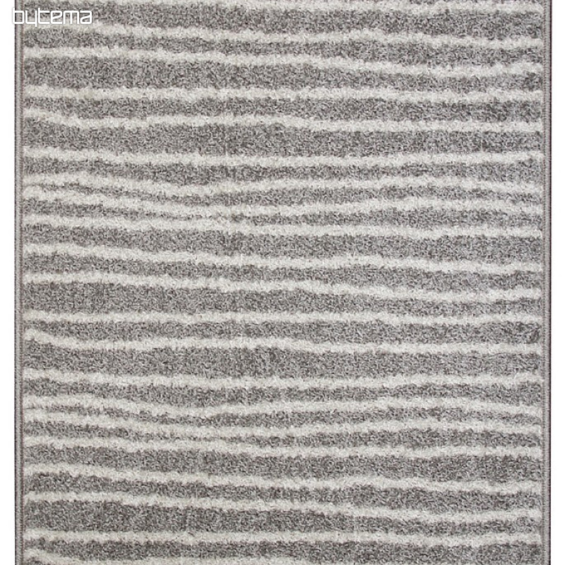 Piece carpet LOTTO stripes gray / white