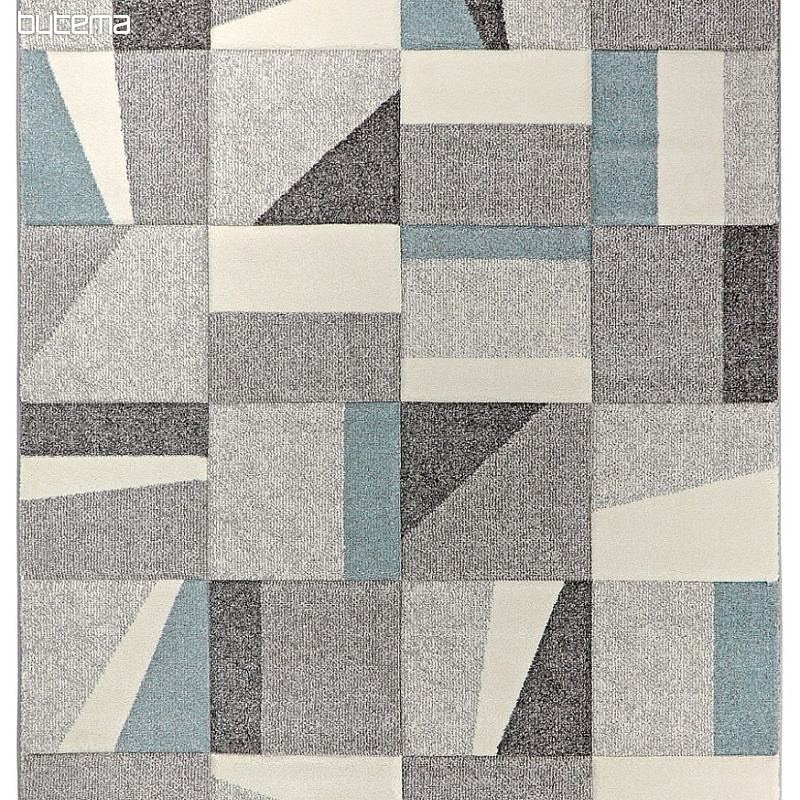 Modern piece carpet DIAMOND geometric squares